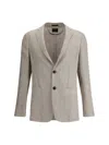 Zegna Luxury Blazer Jacket In Brown