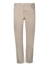 Zegna Skinny Jeans In Beige