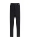Zegna Roccia Five-pocket Jeans In Black