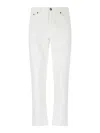 Zegna White Rinse-washed Stretch Cotton Roccia Jeans In White