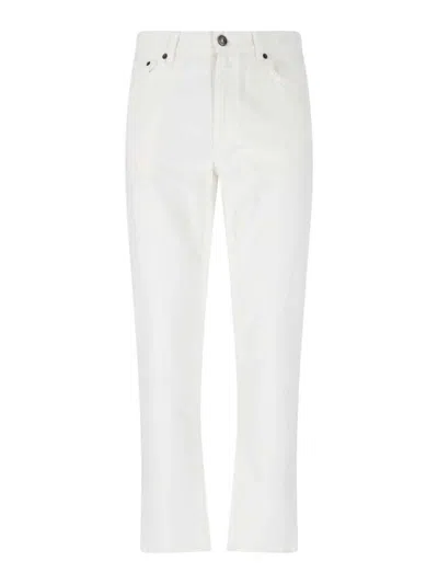 ZEGNA JEANS BOOT-CUT - BLANCO