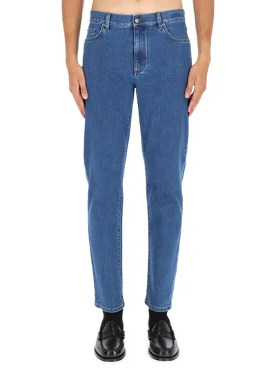 Zegna Premium Denim Jeans In Blue