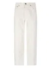 Zegna Roccia Mid-rise Slim Jeans In White