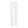 Zegna White Rinse-washed Stretch Cotton Roccia Jeans In White