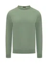 Zegna Sweater  Men Color Green In Blue