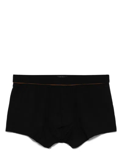 Zegna Jersey Boxers In Black