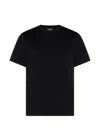 Zegna Cotton-jersey T-shirt In Black