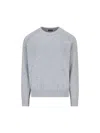Zegna Crew-neck Sweater In Gray