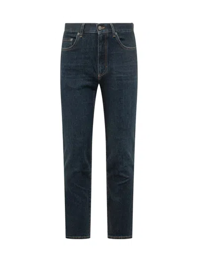 Zegna Jet-set Mini Jeans In Blue