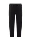 Zegna Cotton Track-pants With Elasticated Ankle Cuffs In Black