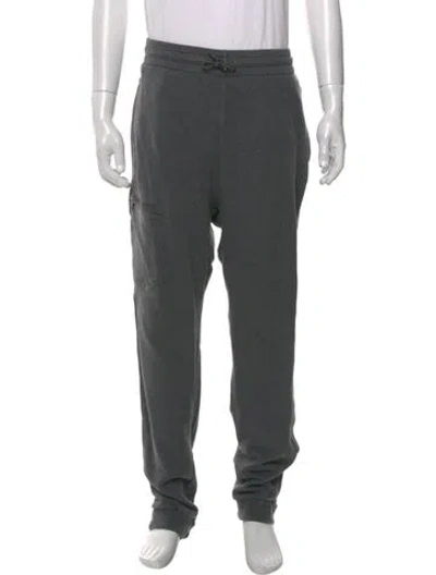 Pre-owned Zegna Joggers In Gray