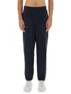 Zegna Jogging Pants With Subtle Logo Detail In Black