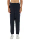 Zegna Jogging Pants With Subtle Logo Detail In Black
