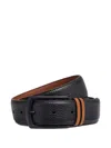 Zegna Leather Belt In Brown