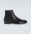 Zegna Black Torino Chelsea Boots In Black