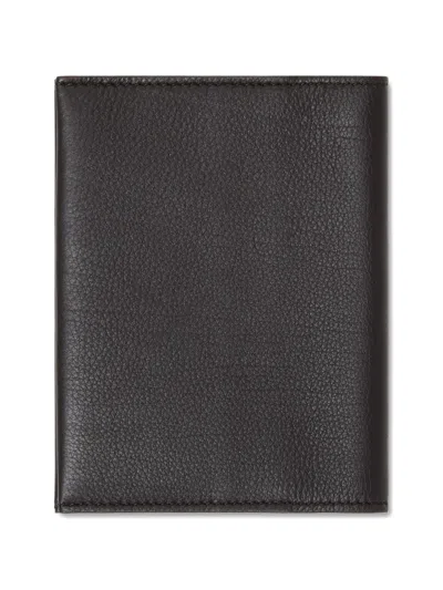 Zegna Pass-etui Aus Leder In Black