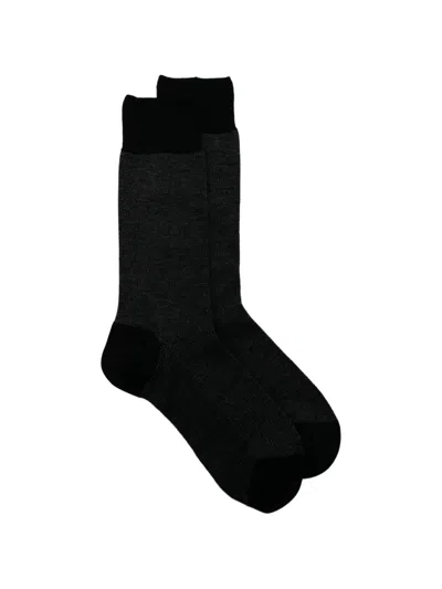 Zegna Levity Socks In Brown