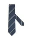 Zegna Classic Silk Tie In Light Blue