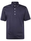 Shop Zegna Lightweight Polo Clothing In Blue