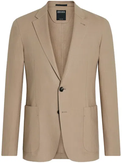 ZEGNA OASI LINO BLAZER