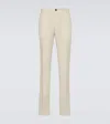 Zegna Linen Chinos In Neutral