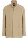 Zegna Regular Fit Linen Chore Jacket
