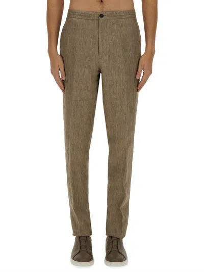 ZEGNA LINEN JOGGER PANTS