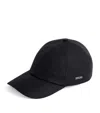 Zegna Casquette En Oasi Cashmere Bleu Foncé In Bl Dark Blue