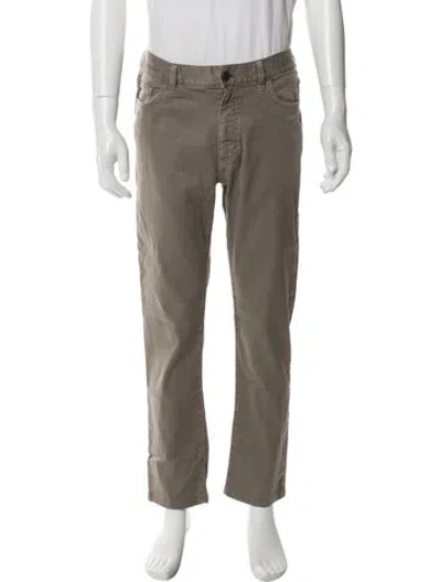 Pre-owned Zegna Linen Pants In Neutral