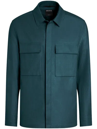 ZEGNA OASI LINO SHIRT
