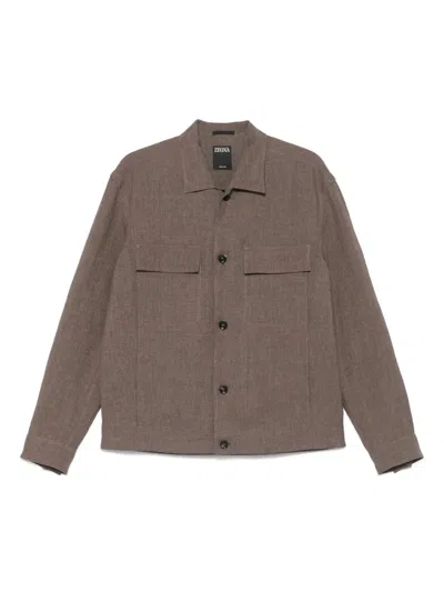 ZEGNA LINEN SHIRT