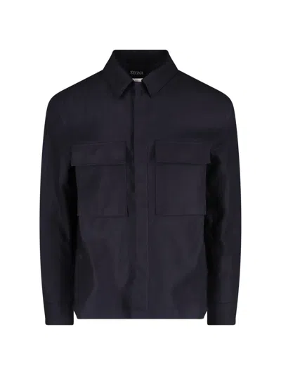 ZEGNA LINEN SHIRT