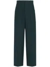 Zegna Oasi Lino Trousers In Blue
