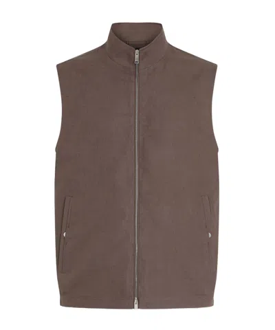 Zegna Linen Vest
