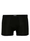 Zegna Black Trunk Boxers In Black