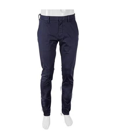 Zegna Logo Details Casual Pants In Black