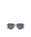 Zegna Square-frame Sunglasses In Blue
