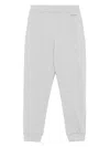 Zegna Logo-embroidered Track Pants In Grey