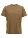 Zegna Man T-shirt Khaki Size 42 Cotton In Green