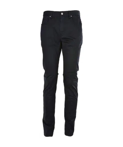 Zegna Logo Jeans In Black