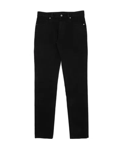 Zegna Logo Jeans In Black