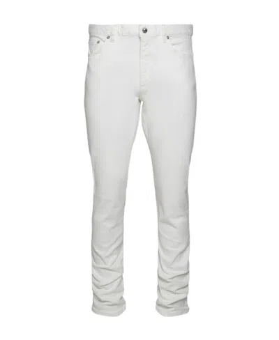 Zegna Logo Jeans In White