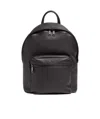 Zegna Logo Lettering Secondskin Backpack In Brown