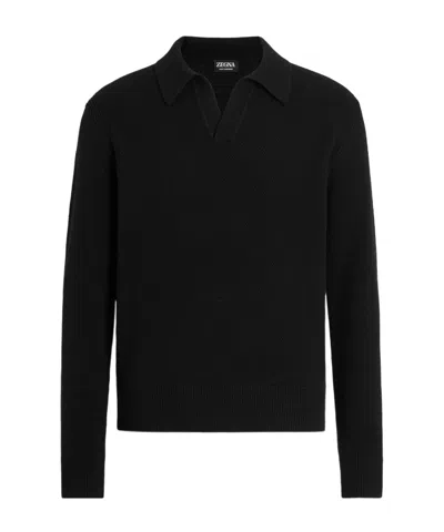 ZEGNA LOGO POLO SHIRT