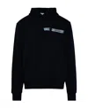 ZEGNA LOGO-PRINT COTTON HOODIE
