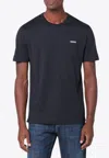 Zegna Crew-neck T-shirt In Cotton In Blue