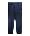 Zegna Logo Sports Pants In Blue