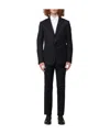 Zegna Single-breasted Suit In Black