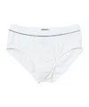 Zegna Logo Underwear In White