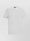 Zegna Logoed Cotton T-shirt For Casual Sophistication